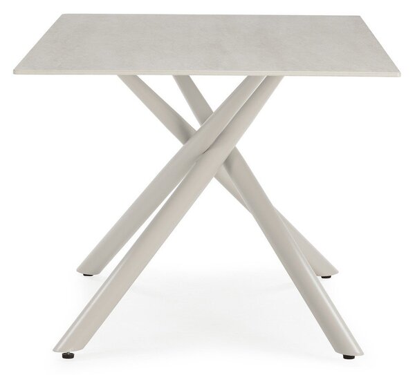 Jídelní stůl s keramickou deskou 90x180 cm Talia – Marckeric