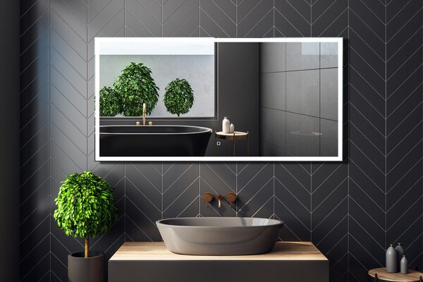 Venti Prymus zrcadlo 120x60 cm obdélníkový s osvětlením 5907459662306