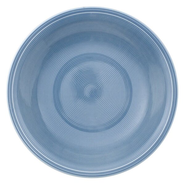 Modrý porcelánový hluboký talíř Villeroy & Boch Like Color Loop, ø 23,5 cm