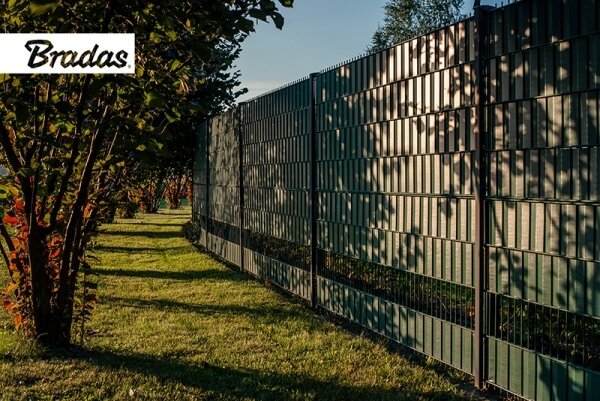 Páska k oplocení BRADAS 19 x 35 m - hnědá
