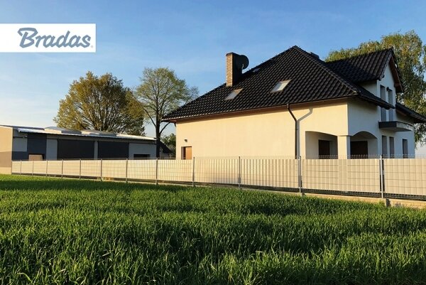 Páska k oplocení BRADAS 19 x 35 m - hnědá