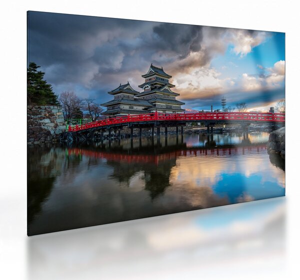 Skleněný obraz - Japonsko (70x50 cm)