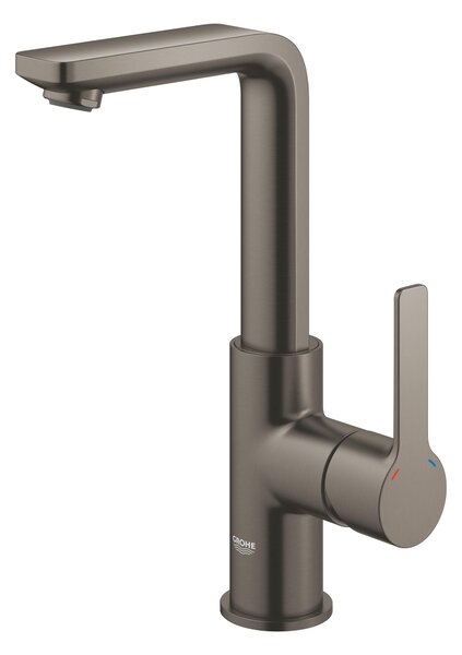 Grohe Lineare umyvadlová baterie stojící Brushed Hard Graphite 23296AL1