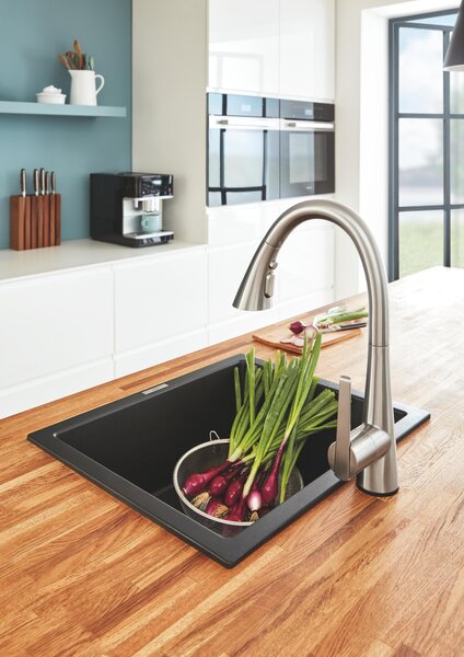 Grohe Zedra kuchyňská baterie stojící SuperSteel 32294DC2