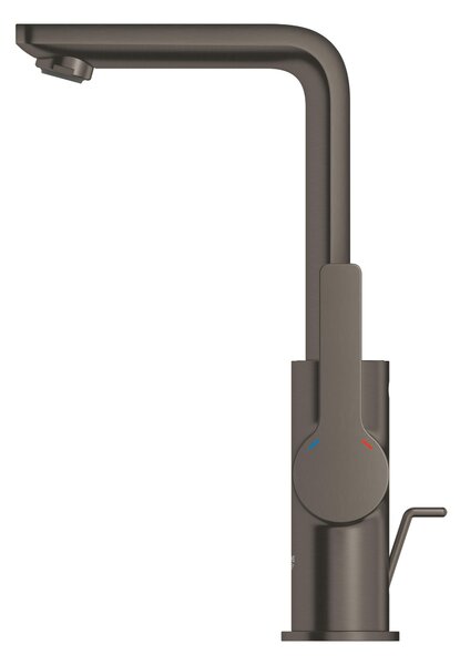 Grohe Lineare umyvadlová baterie stojící Brushed Hard Graphite 23296AL1
