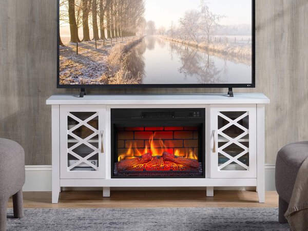 Elektrický krb ArtiFlame Odessa AF23BS, bílý