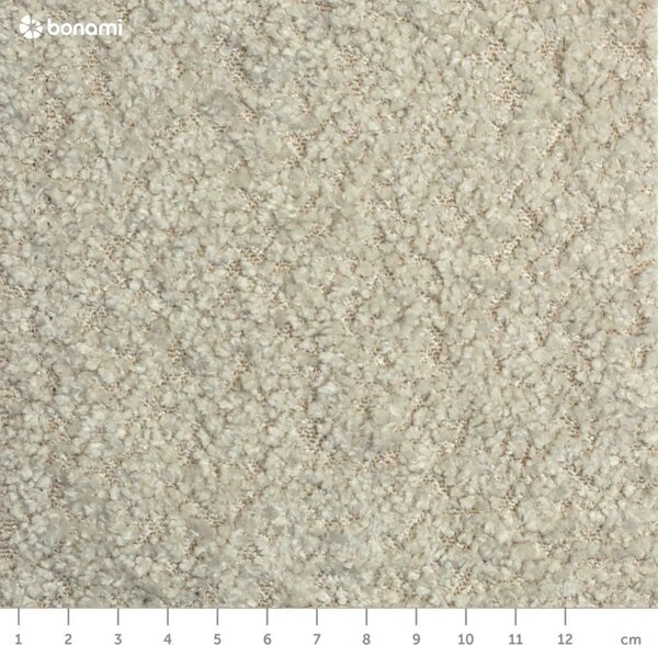 Béžová rozkládací pohovka z textilie bouclé 215 cm Patti – Bonami Selection