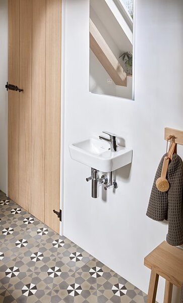 VILLEROY & BOCH Villeroy Boch O.novo - Umyvátko 360x250 mm, s přepadem, alpská bílá 43433601