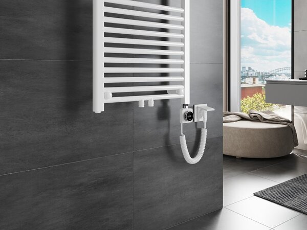 Mexen Mars, elektrické topné těleso 1200 x 600 mm, 600 W, bílá, W110-1200-600-6600-20