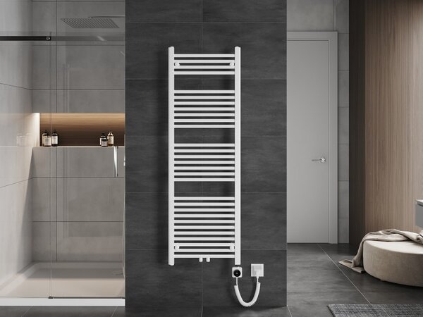 Mexen Mars, elektrické topné těleso 1500 x 500 mm, 600 W, bílá, W110-1500-500-6600-20