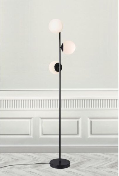 Nordlux Lilly stojací lampa 3x40 W bílá-černá 48613003