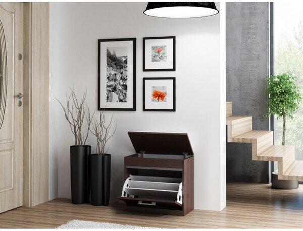 Skříňka na boty MILAN wenge (60 x 53) cm