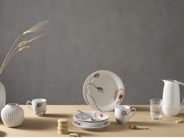 Bílý porcelánový hrnek Kähler Design Hammershøi Poppy, 330 ml