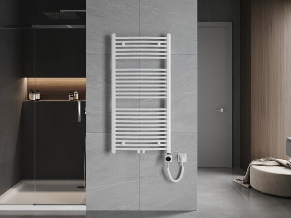 Mexen Ares, elektrické topné těleso 1200 x 600 mm, 600 W, bílá, W102-1200-600-6600-20