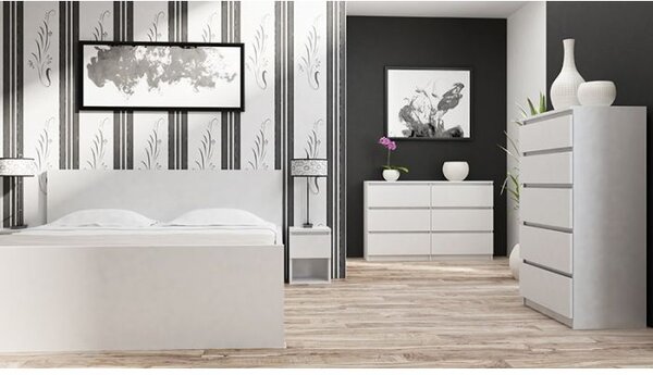 Komoda MALMO M6 120 bílá (120 x 77) cm