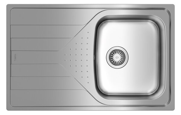 Teka Universe ocelový dřez se sifonem 79x50 cm 115110011