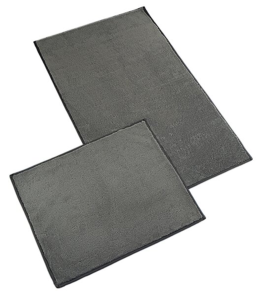 BELLATEX BANYGOLD sada - bez výkroje Tmavě šedá sada 60x100, 60x50 cm