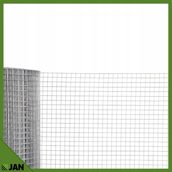 Drátěná síť pro voliéry - 13x13 100 cm - 25 m - odolná proti hlodavcům - lehká konstrukce Síťový plot pro voliéry