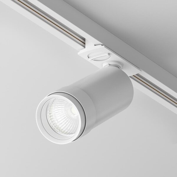 Maytoni Reflektorové LED svítidlo FOCUS ZOOM bílé 12W pro 1F systém UNITY, v. 15,8 cm, 4000K nestmívatelné