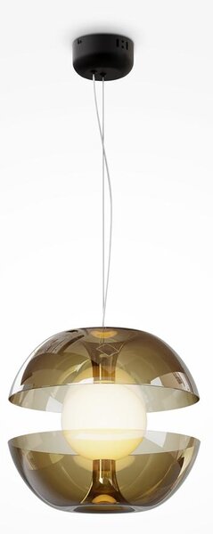 Maytoni Závěsné LED svítidlo REBEL, 6W, Ø 30,2 cm, CRI80 Barva: Zlatá