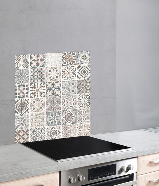 Skleněný kryt na stěnu u sporáku Wenko Splashback Tile