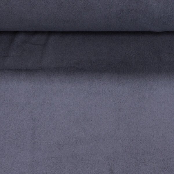 Fleece (flís) 93 jednobarevná uni šedý, š.150cm (látka v metráži)