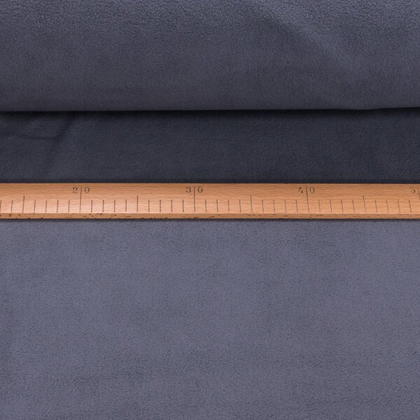 Fleece (flís) 93 jednobarevná uni šedý, š.150cm (látka v metráži)