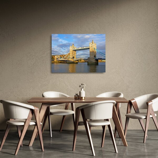 Skleněný obraz - Tower Bridge (70x50 cm)