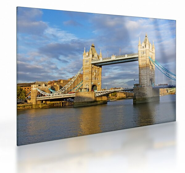 Skleněný obraz - Tower Bridge (70x50 cm)