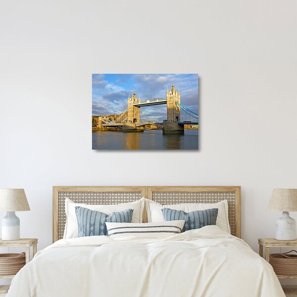 Skleněný obraz - Tower Bridge (70x50 cm)