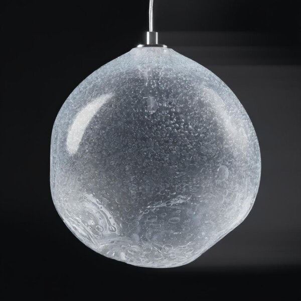Designové svítidlo závěsné EOR300, Varianta Crystal/Zlato