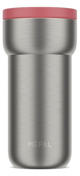 Nerezový termohrnek Ellipse, 375ml, Mepal, tmavě růžový