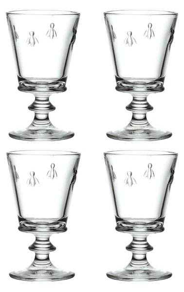 Sklenice v sadě na víno 4 ks 230 ml Abeille – La Rochére
