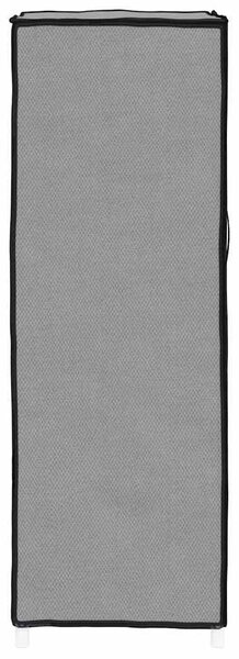 Botník šedý 60 x 28 x 90 cm textil 337262