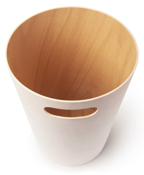 Béžový kancelářský odpadkový koš 7,5 l Woodrow – Umbra