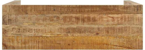 Konzolový stolek 110 x 35 x 76 cm masivní mangovníkové dřevo 337270