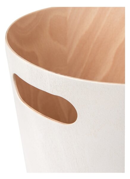 Béžový kancelářský odpadkový koš 7,5 l Woodrow – Umbra