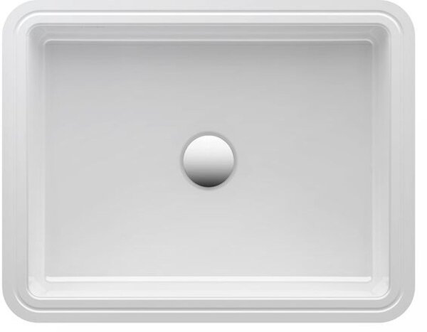 Laufen Savoy umyvadlo 44x33 cm obdélníkový pod pult bílá lesk H8189470001091