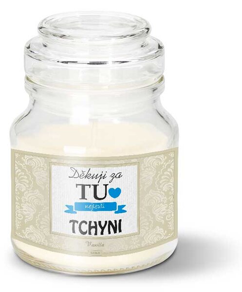 Sablio Svíčka Děkuji za tu nejlepší tchyni - 120 g