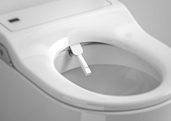 Roca Inspira bidetové wc závěsné Bez oplachového kruhu bílá A803060001