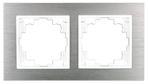 Elhard Dvojrámeček Vera Aluminium, stříbrný VA3102S