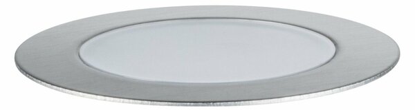 PAULMANN Plug & Shine LED zemní svítidlo Floor samostatné svítidlo neláká hmyz IP67 2200K 2W stříbrná