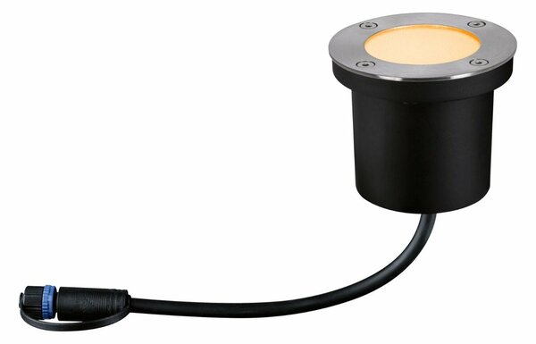 PAULMANN Plug & Shine LED zemní svítidlo Floor samostatné svítidlo neláká hmyz IP67 2200K 4,5W antracit