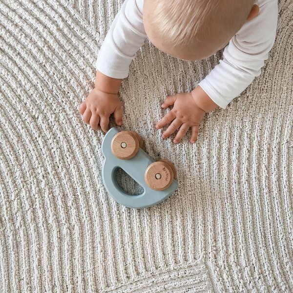 Angel Carpet, Kusový koberec Zafiro 25 Cream, 60x110, bílá, kancelář