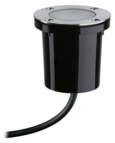 PAULMANN Plug & Shine LED zemní svítidlo Smart Home Zigbee zlaté světlo spot neláká hmyz IP65 CCT 4,6W černá/ocel