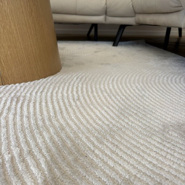 Angel Carpet, Kusový koberec Zafiro 25 Beige, 60x110, béžová, kancelář