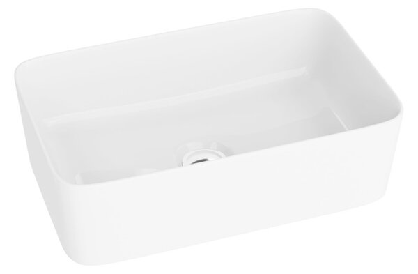 LaVita Canal umyvadlo 40x30 cm obdélníkový na pult bílá 5900378310211