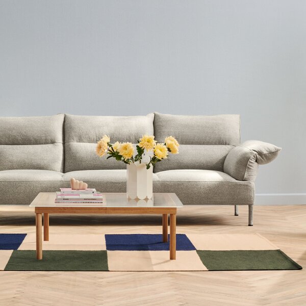 HAY Koberec Ethan Cook Flat Works, Peach Green Check, 170 x 240