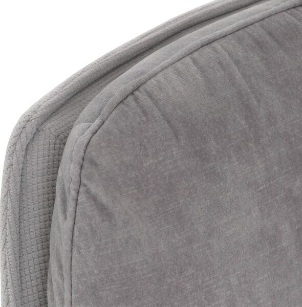 Sada 2 jídelních židlí HWC-M68, kuchyňská židle křeslo, otočná automatická poloha, kov látka/textil šedá