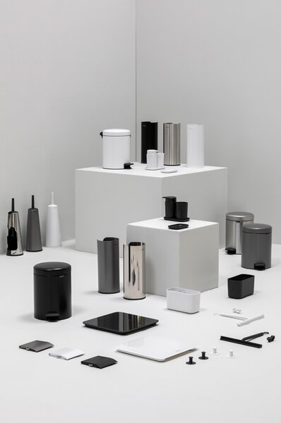 Brabantia ReNew koš na toaletní papír/zásobník toaletního papíru černá 280504